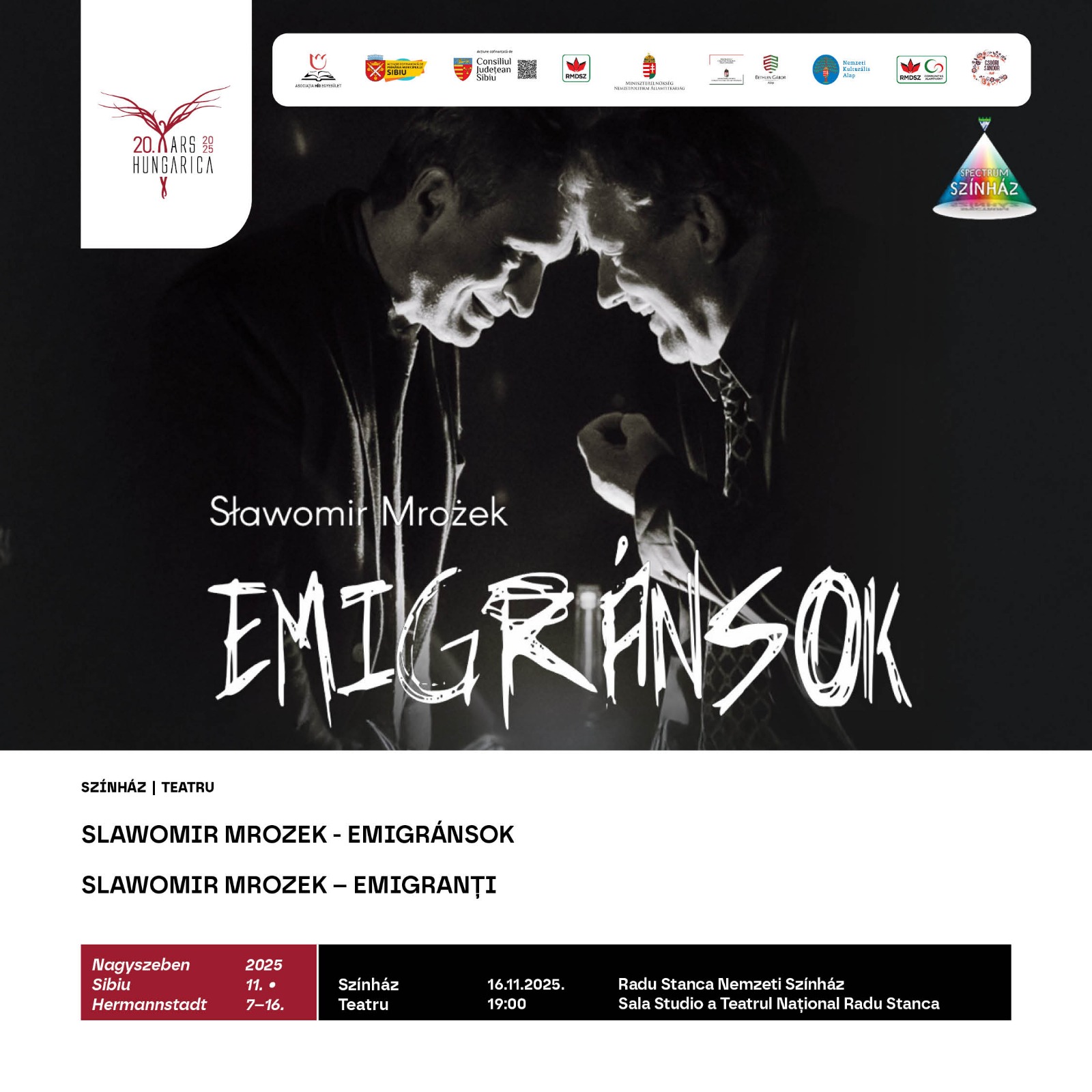 SLAWOMIR MROZEK: EMIGRÁNSOK